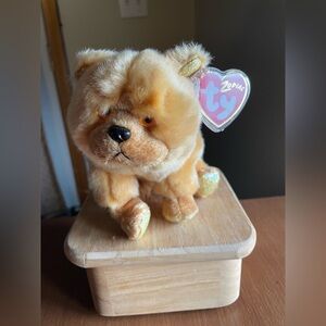 Zodiac Beanie Babies Ty Chow Dog Plush